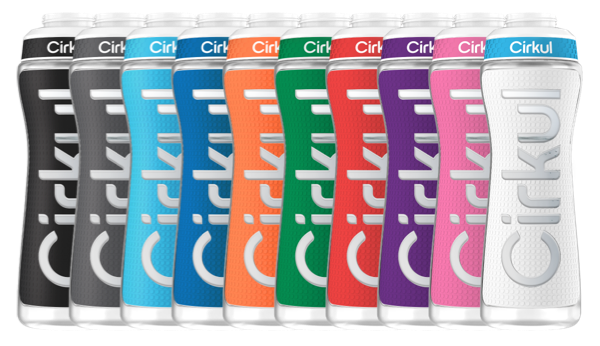 22oz. Grip Squeeze Plastic Bottle & Sport Lid A2G5