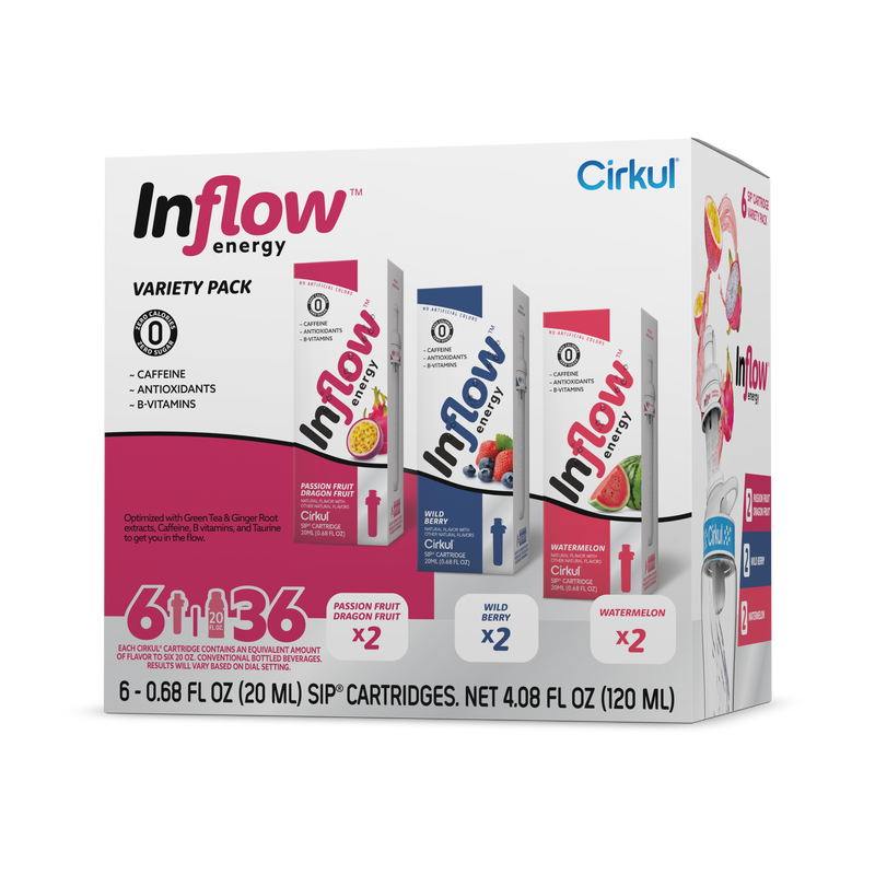 Inflow Energy® 6-Pack Variety Pack E2E0