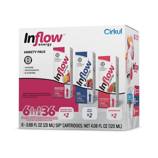 Inflow Energy® 6-Pack Variety Pack E2E0