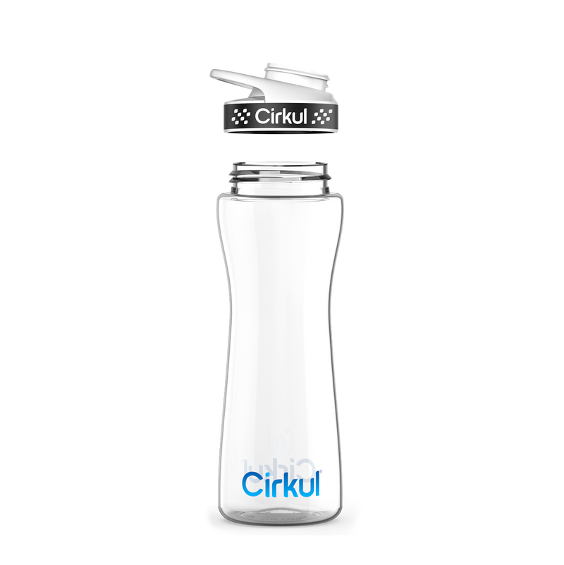 22oz. Plastic Bottle & Comfort Grip Lid F108