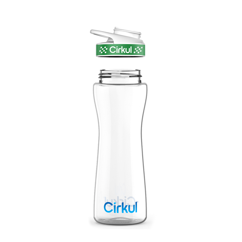 22oz. Plastic Bottle & Comfort Grip Lid F108