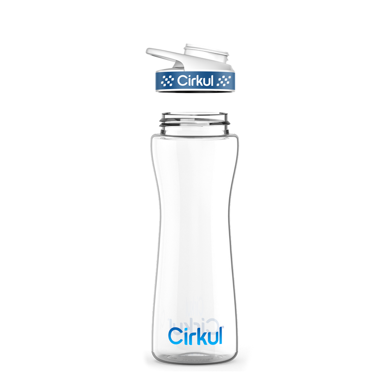 22oz. Plastic Bottle & Comfort Grip Lid F108