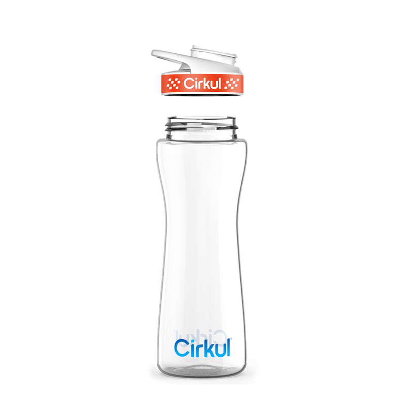 22oz. Plastic Bottle & Comfort Grip Lid F108