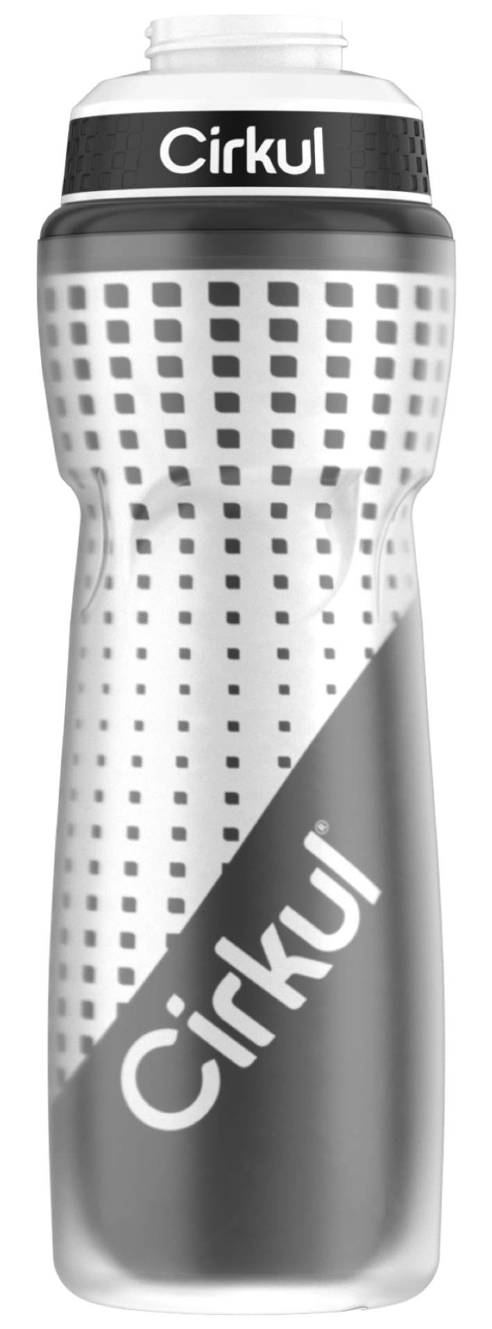 22oz. Insulated Squeeze Plastic Bottle & Sport Lid CL9H