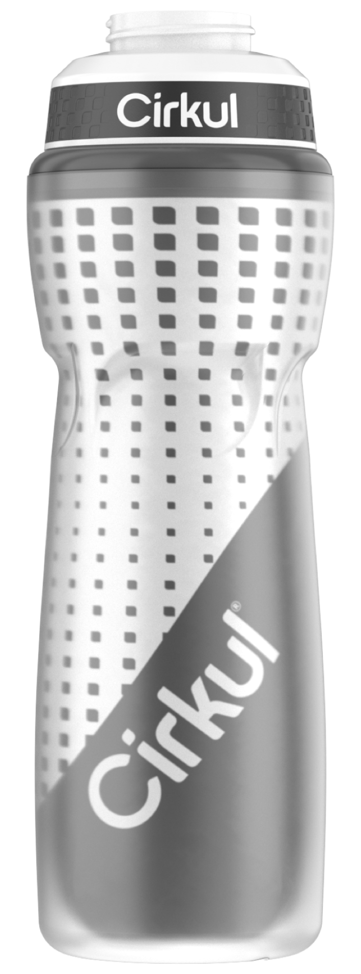 22oz. Insulated Squeeze Plastic Bottle & Sport Lid CL9H