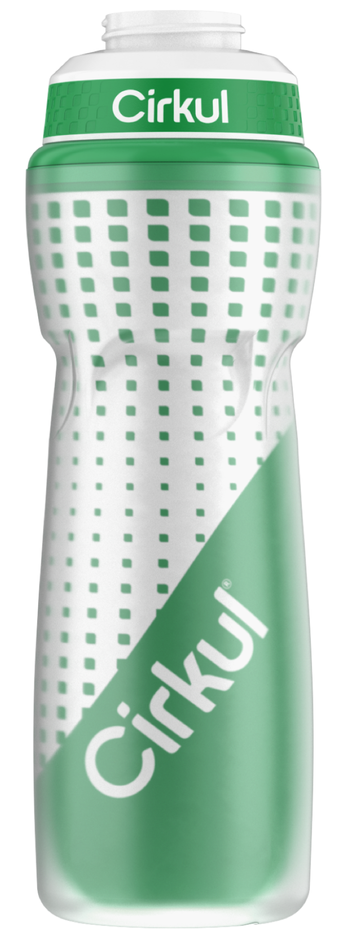 22oz. Insulated Squeeze Plastic Bottle & Sport Lid CL9H