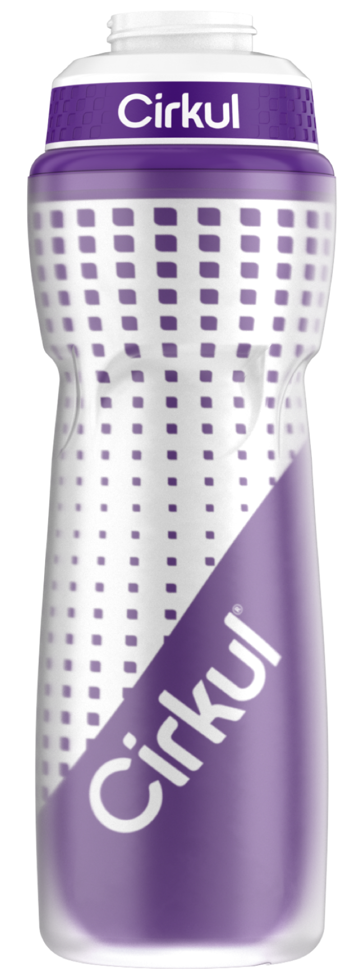 22oz. Insulated Squeeze Plastic Bottle & Sport Lid CL9H