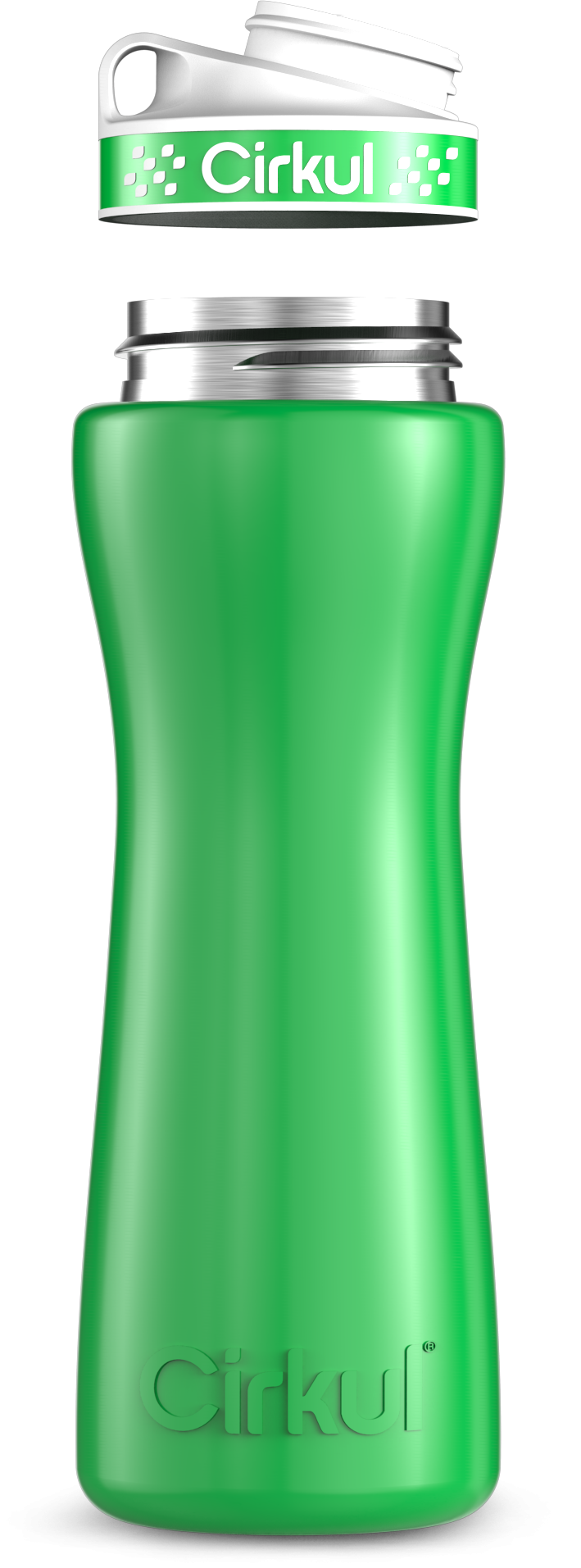 Custom 22oz. Stainless Steel Bottle & Comfort Grip Lid HSRR