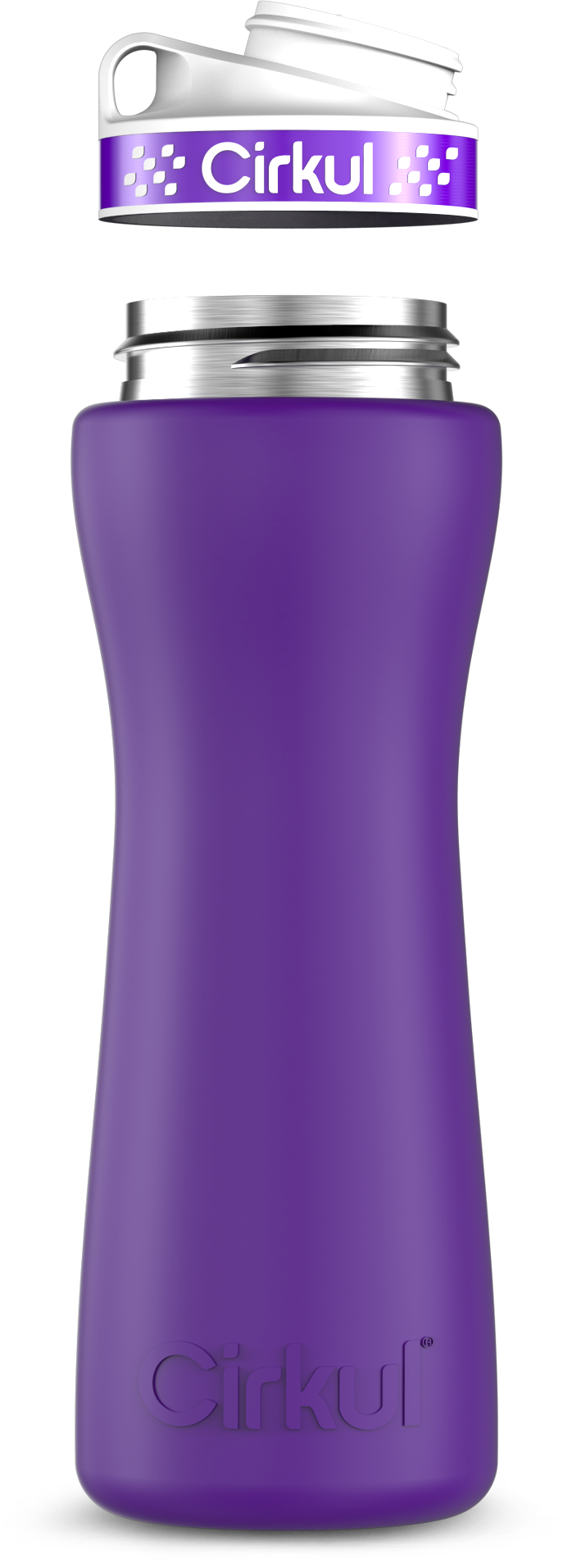 Custom 22oz. Stainless Steel Bottle & Comfort Grip Lid HSRR