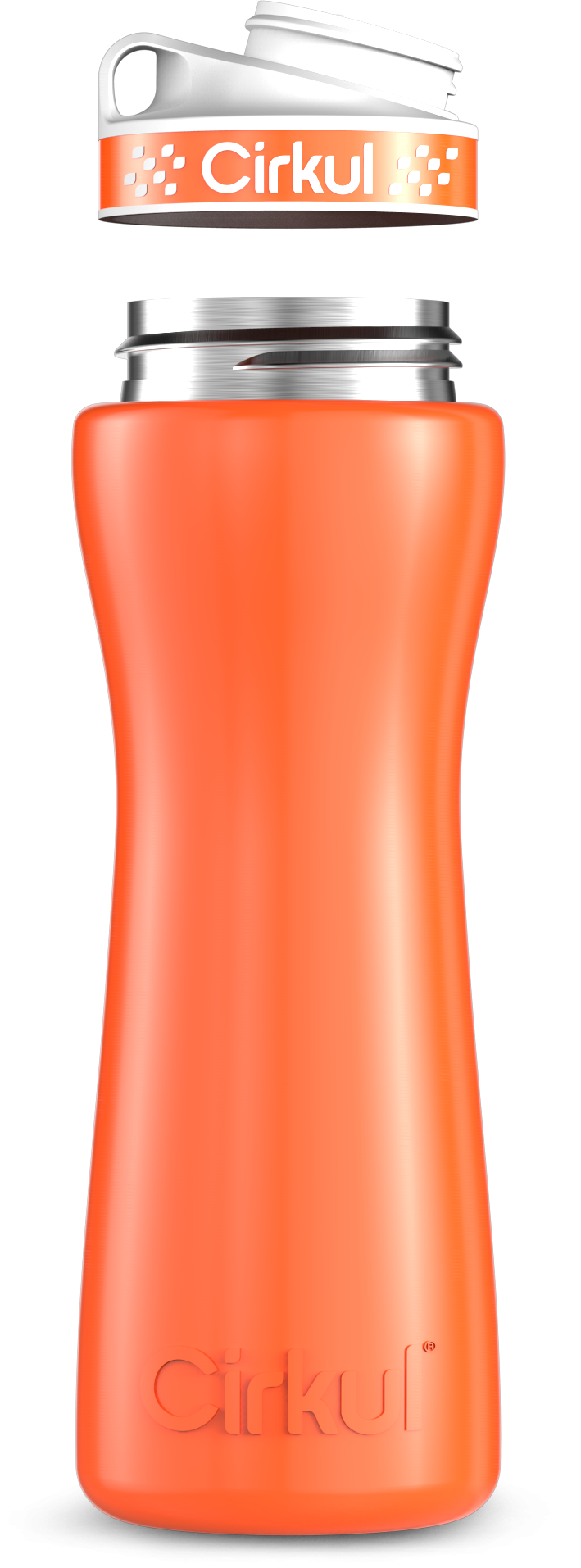 Custom 22oz. Stainless Steel Bottle & Comfort Grip Lid HSRR