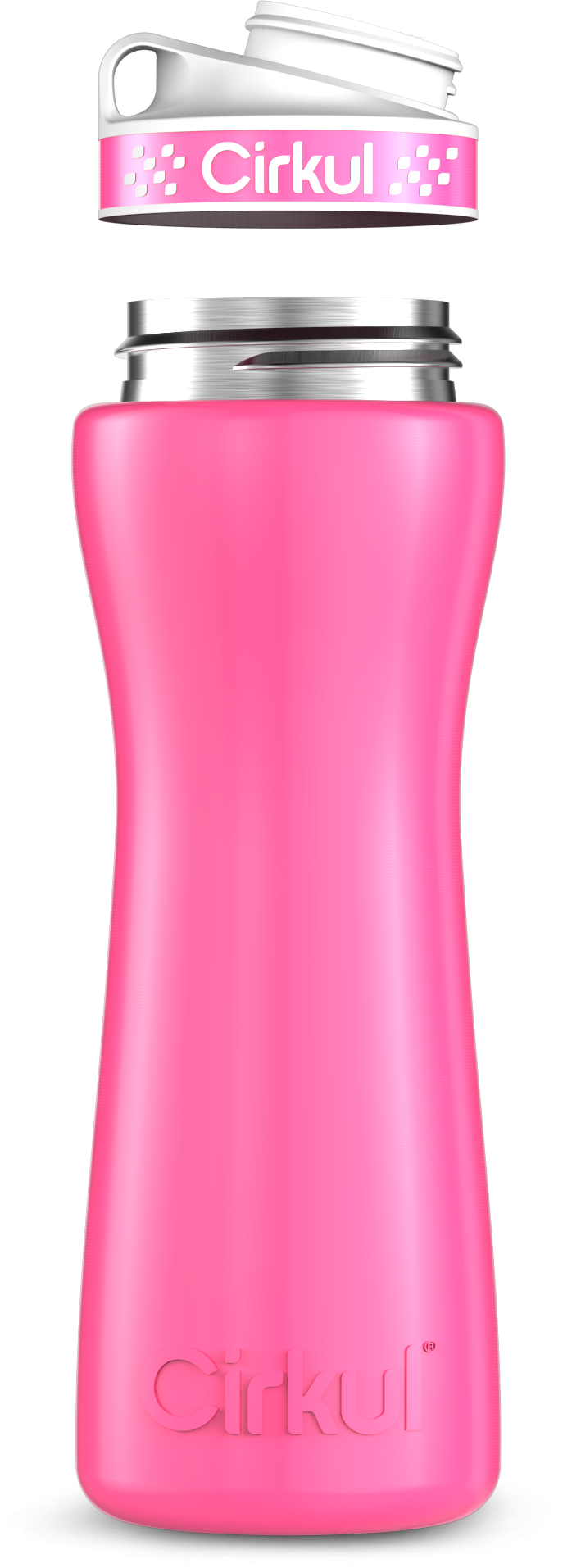 Custom 22oz. Stainless Steel Bottle & Comfort Grip Lid HSRR