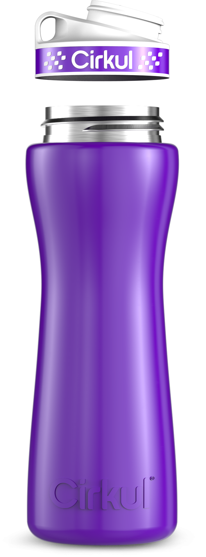 Custom 22oz. Stainless Steel Bottle & Comfort Grip Lid HSRR