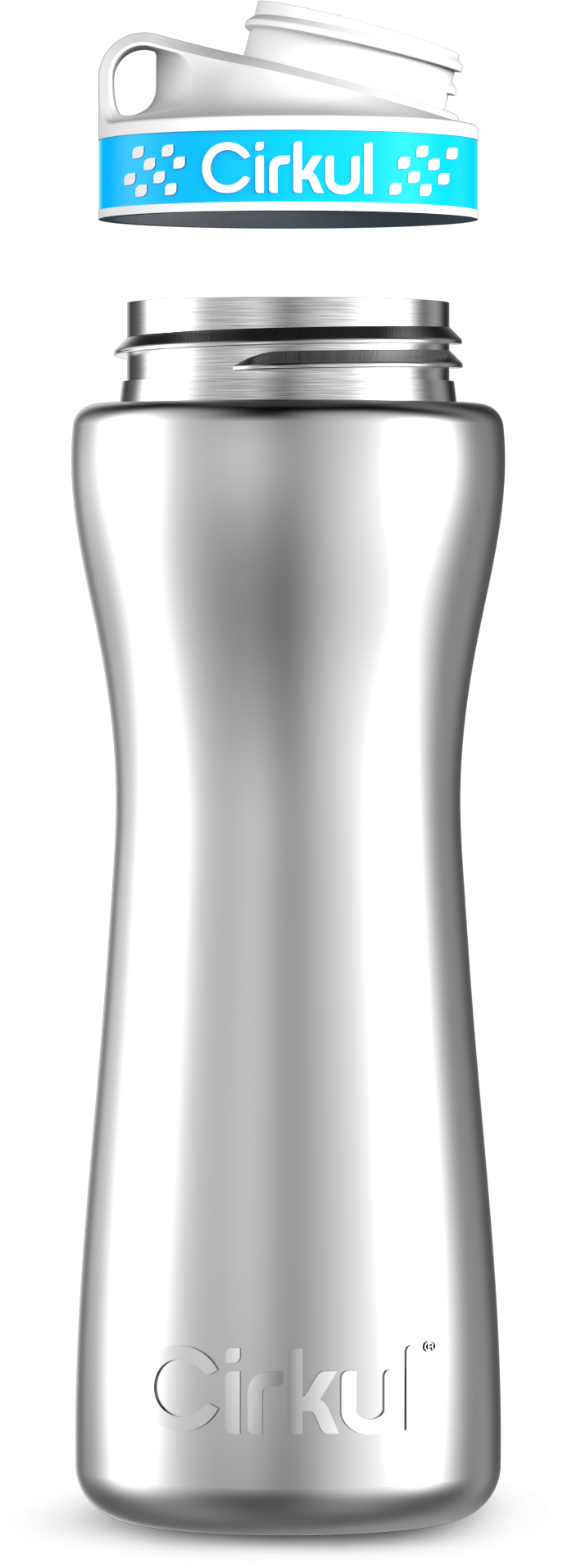 Custom 22oz. Stainless Steel Bottle & Comfort Grip Lid HSRR